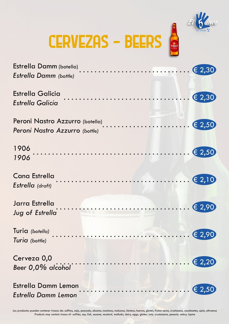 Menu El Cinco- Cafeteria Y Comida Casera-6